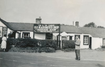 Old Blacksmiths Shop and Marriage Room, Gretna Green, Skotsko, 40. léta od Unbekannt