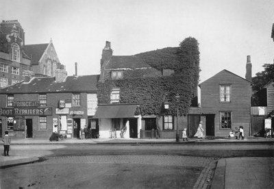 Old Cottages in Merton Road, Tooting, c1890, 1912 od Unbekannt