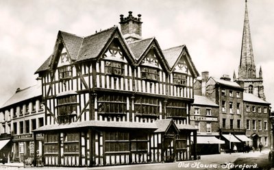 Old House, Hereford, Herefordshire, počátek 20. století od Unbekannt