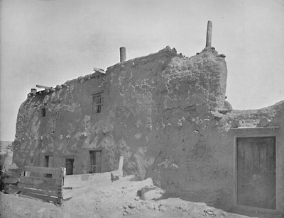 Nejstarší dům ve Spojených státech, Santa Fe, Nové Mexiko, c1897. od Unbekannt