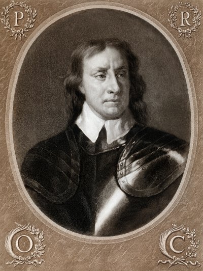 Oliver Cromwell , 1599-1658, anglický vojevůdce a politik, 1657, 1899 od Unbekannt