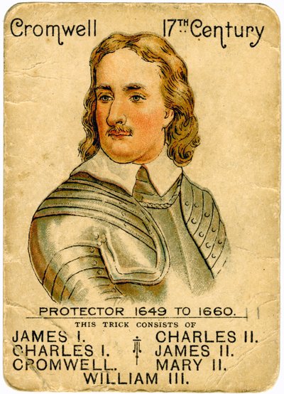 Oliver Cromwell 1599-1658, lord protektor Anglie, 1901-1910 od Unbekannt