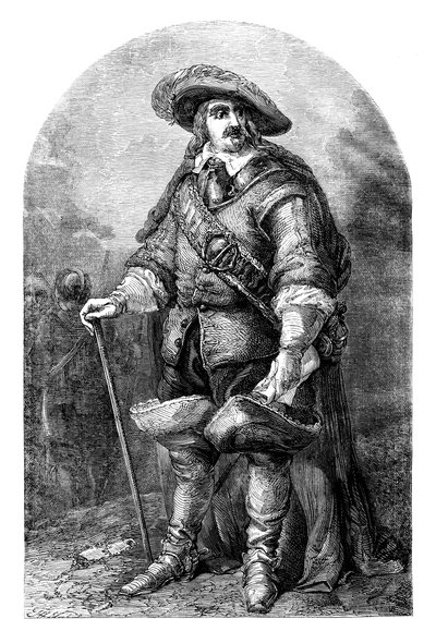 Oliver Cromwell 1599-1658, 18. století 1902 od Unbekannt
