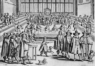 Oliver Cromwell Rozpouštění dlouhého parlamentu, 1653, 1903 od Unbekannt
