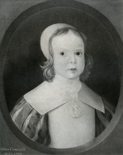 Oliver Cromwell ve věku dvou let, 1601, 1899 od Unbekannt