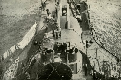 Na palubě francouzského dreadnoughtu, 1919. od Unbekannt