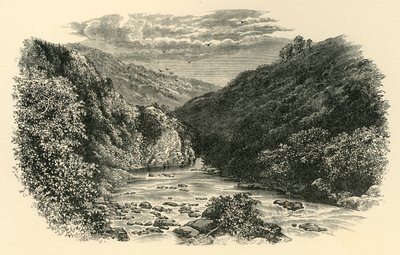 On the Dart, Lovers Leap, c1890. od Unbekannt
