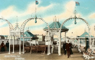 Na Palace Pier, Brighton, Sussex, c1900 od Unbekannt