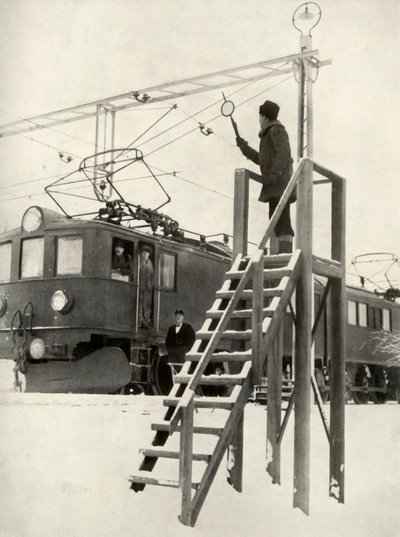 Na trase Laponského expresu, 1935-36. od Unbekannt