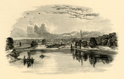 Na Tweedu, c1890. od Unbekannt