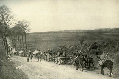 Na cestě do zákopů, 1919. od Unbekannt