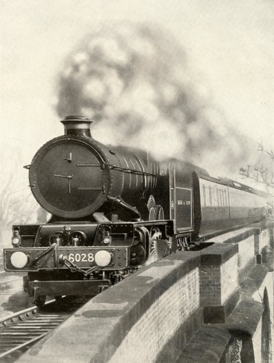 Na trase Cornish Rivera, Limited. Expres na lince Great Western, 1935-36 od Unbekannt