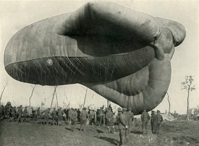 Jeden z našich pozorovacích balónů, 1919. od Unbekannt