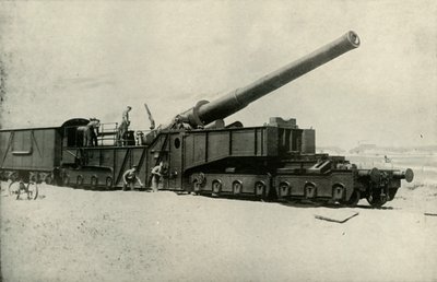 Jedna z Monster British Guns, 1919. od Unbekannt