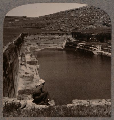 Jeden ze Solomonových bazénů, c1900 od Unbekannt