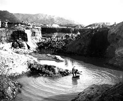 Povrchový důl, Korea, 1900 od Unbekannt
