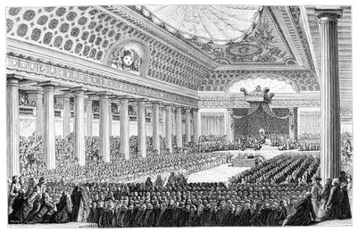 Otevření generálního panství, Versailles, 1789, 1885 od Unbekannt