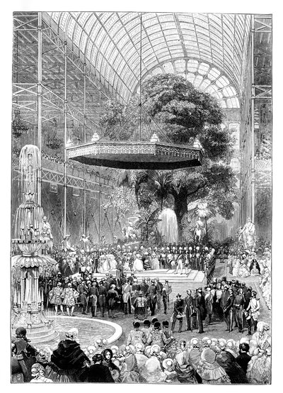 Zahájení Velké výstavy, Hyde Park, Londýn, 1851, 1888. od Unbekannt
