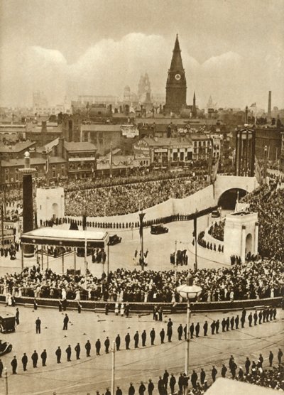 Otevření tunelu Mersey, Liverpool, 18. července 1934, 1935. od Unbekannt