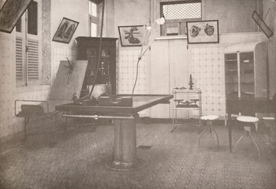 Operační sál lékařsko-právní služby, 1914 od Unbekannt