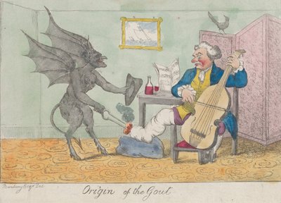 Původ dny, ca. 1810. od Unbekannt