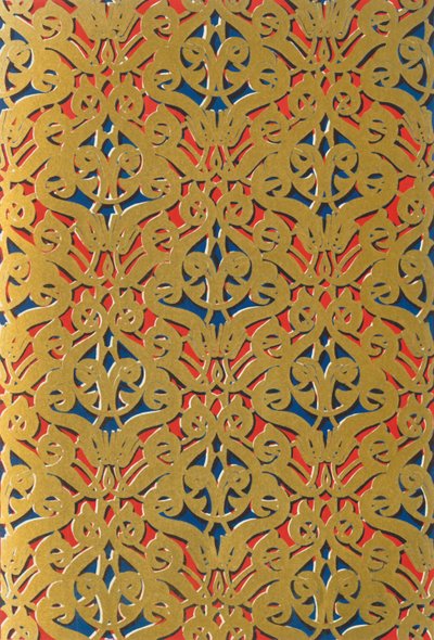 Ornament ve dveřích u vchodu do Ventana, sál dvou sester, 1907. od Unbekannt
