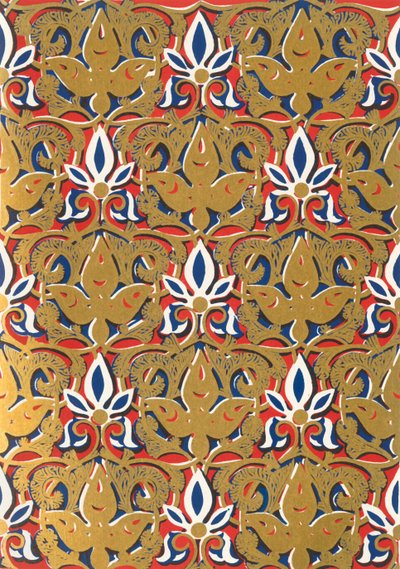 Ornament na bočních oknech, horní patro, Síň dvou sester, 1907. od Unbekannt