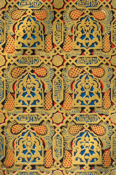 Ornamenty na panelech, Hall of Ambassadors, 1907. od Unbekannt
