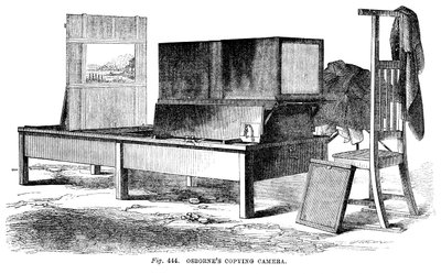 Osbornes Copying Camera, 1866 od Unbekannt