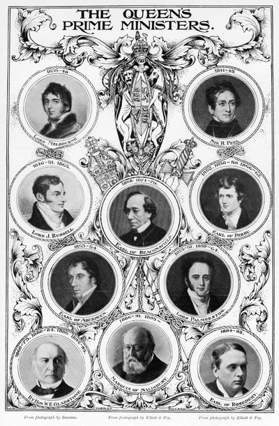 Premiéři královny Viktorie, 1901. od Unbekannt
