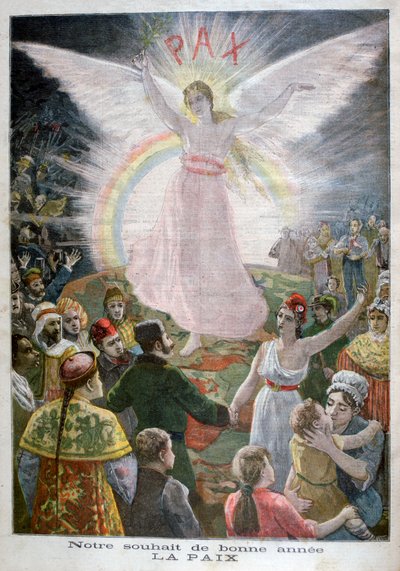 Naše naděje pro nový rok: Mír, 1894 od Unbekannt
