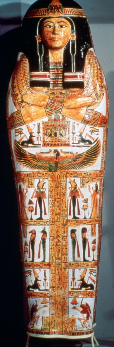 Vnější rakev Henettawy, c1040-991 př.nl od Unbekannt