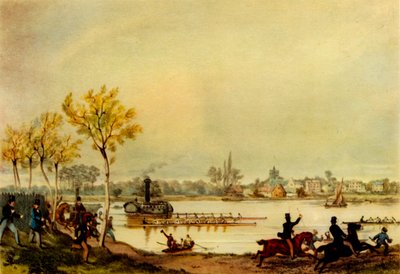 „Oxford and Cambridge Boat Race“, 19. století, 1941. od Unbekannt