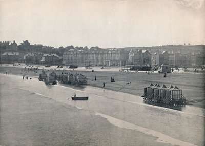 Paignton - The Sands, z mola, 1895 od Unbekannt
