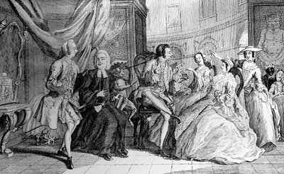 Malba a la Mode, 1748 od Unbekannt