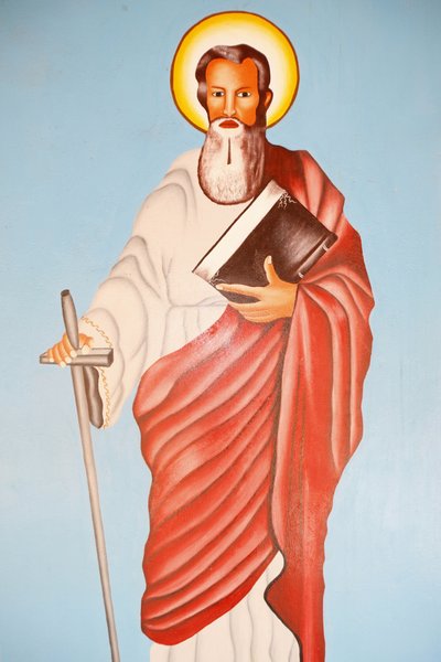 Malba v katedrále Kpalime: Saint Paul, Lome, Togo od Unbekannt
