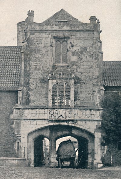 Palace Gateway, Cawood, Near York, 1903 od Unbekannt