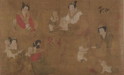 Palác Ladies Koupání dětí, 11. století. od Unbekannt