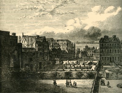 Palace Yard, z jihu, 1881. od Unbekannt