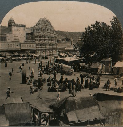 Palác větrů z chrámu Shiva, Jeypore, Indie, 1902 od Unbekannt