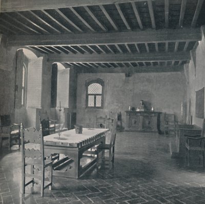 Palazzo Davanzati, hlavní místnost ve třetím patře, 1928 od Unbekannt