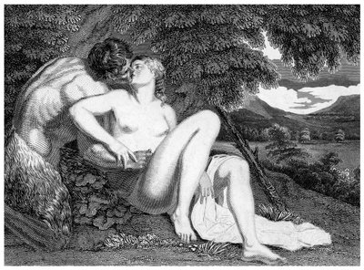 Pan a Syrinx od Unbekannt