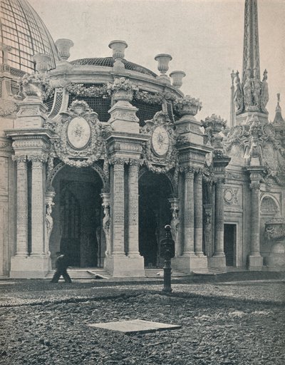 Mezinárodní výstava Panama-Pacific: Hlavní vchod do paláce zahradnictví, 1915 od Unbekannt