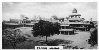 Panch Mahal, Fatehpur Sikri, Agra, Indie, c1925 od Unbekannt