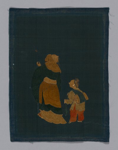 Panel Furnishing Fabric, Čína, období Kangxi, dynastie Qing 1644-1911, 180050. od Unbekannt