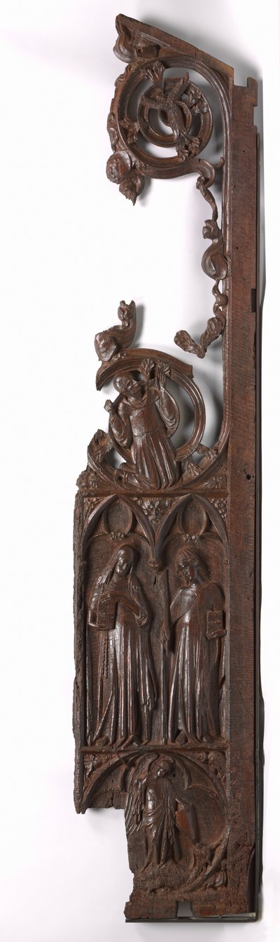 Panel ze sborového stánku, c. 1330-1340. od Unbekannt