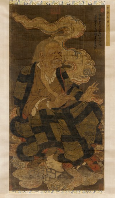 Panthaka, desátý ctihodný Luohan, 1345. od Unbekannt