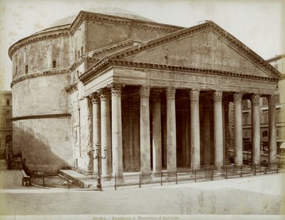 Pantheon, Řím, Itálie, konec 19. nebo začátek 20. století od Unbekannt