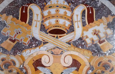 Papežské erby - Vatikánské muzeum - Řím, Itálie od Unbekannt