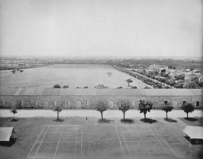 Parade Grounds, San Antonio, Texas, c1897. od Unbekannt